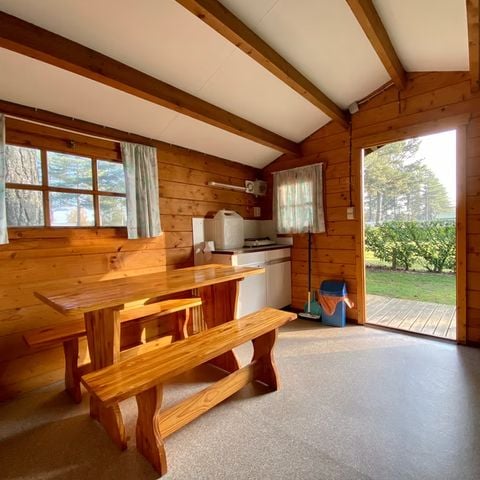 Bungalow 6 personen - Kampeerhut