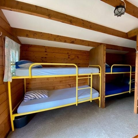 Bungalow 6 personen - Trekkershut Groot