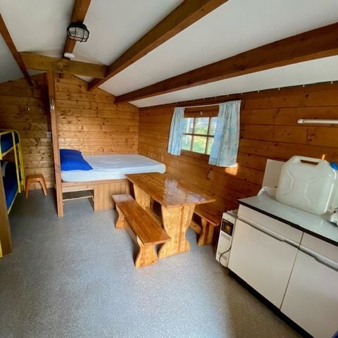 Bungalow 6 personen - Trekkershut Groot
