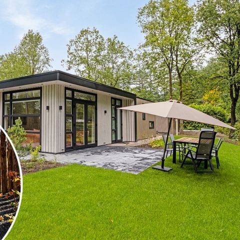 Bungalow 4 personen - Bosvlucht Wellness (Hottub)