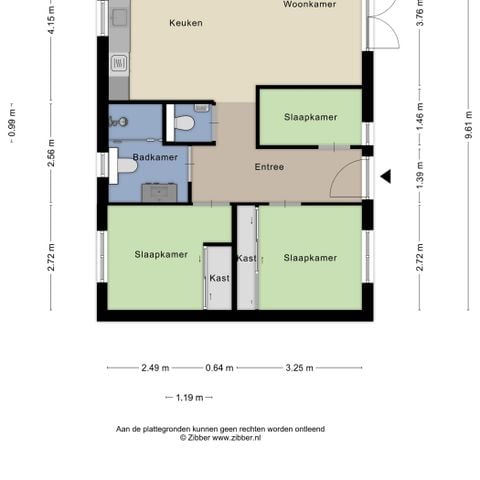 Bungalow 5 personen - Heidehoeve