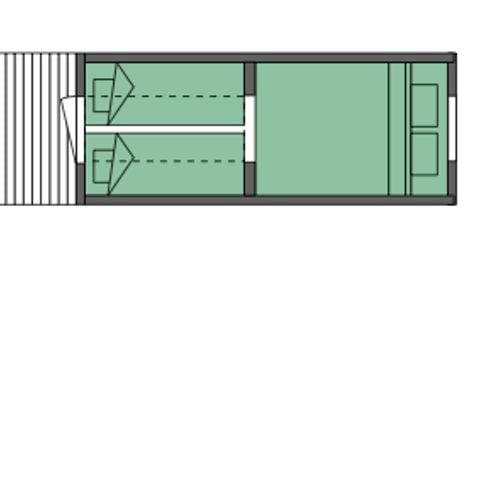 Accommodatie 2 personen - Slaapvat