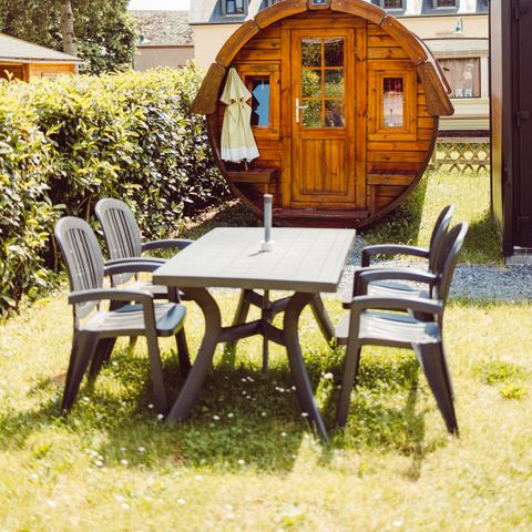 UNIEKE ACCOMMODATIE 2 personen - Slaapvat