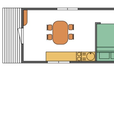 Accommodatie 4 personen - Pipowagen