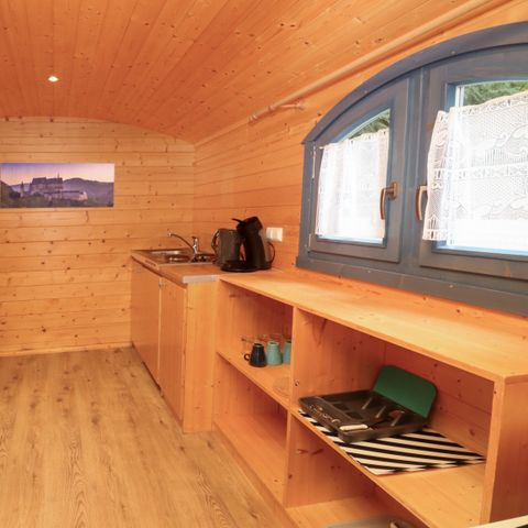 Accommodatie 4 personen - Pipowagen