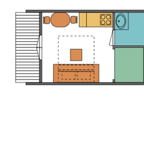 Accommodatie 3 personen - XL Pod