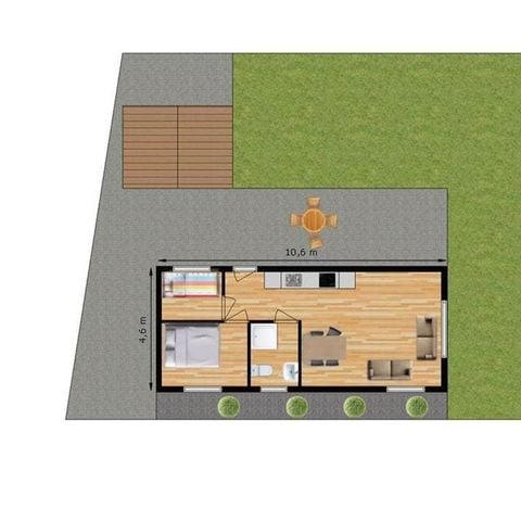 Chalet 4 personen - 130