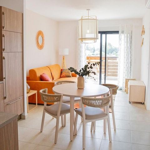 Appartement 4 personen - 1 slaapkamer - Balkon