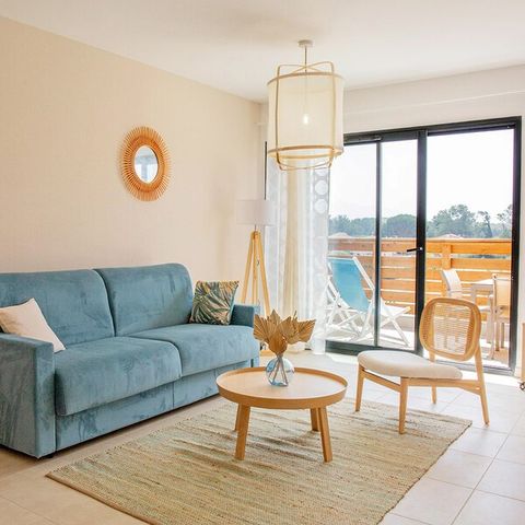 APPARTEMENT 6 personen - 2 slaapkamers - balkon - op het zuidwesten