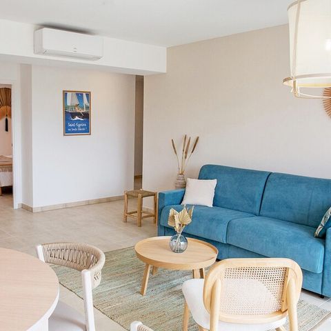 APPARTEMENT 6 personen - 2 slaapkamers - balkon - op het zuidwesten