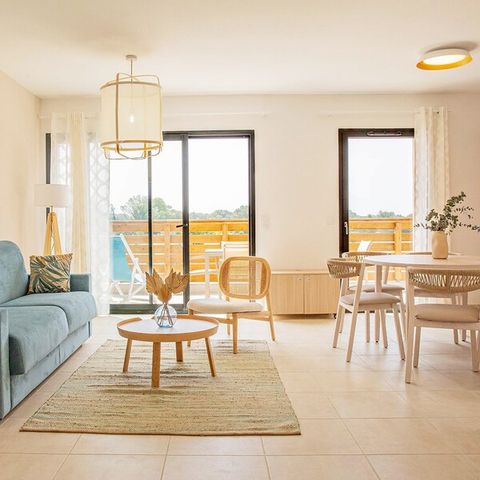 APPARTEMENT 6 personen - 2 slaapkamers - balkon - op het zuidwesten