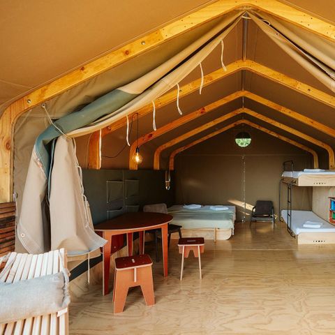 Safaritent 4 personen - Wikkeltent