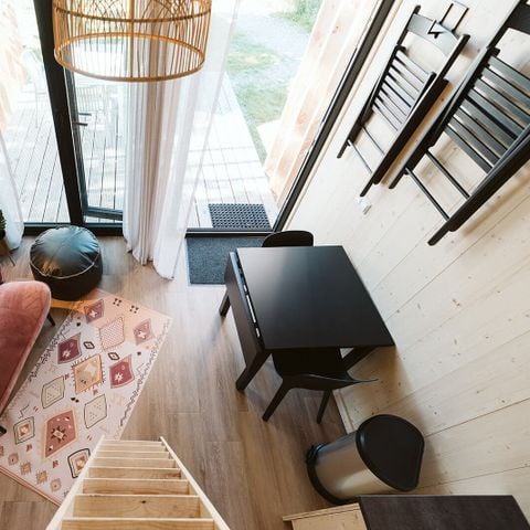 UNIEKE ACCOMMODATIE 4 personen - Tiny house Klaproos C26