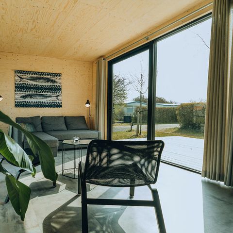 UNIEKE ACCOMMODATIE 6 personen - Tiny house Duunroos C3