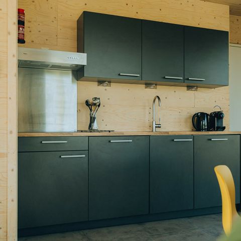 UNIEKE ACCOMMODATIE 6 personen - Tiny house Duunroos C3