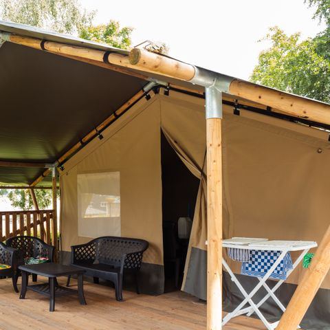 Safaritent 6 personen - Camping Um Bierg - Safaritent 6 personen