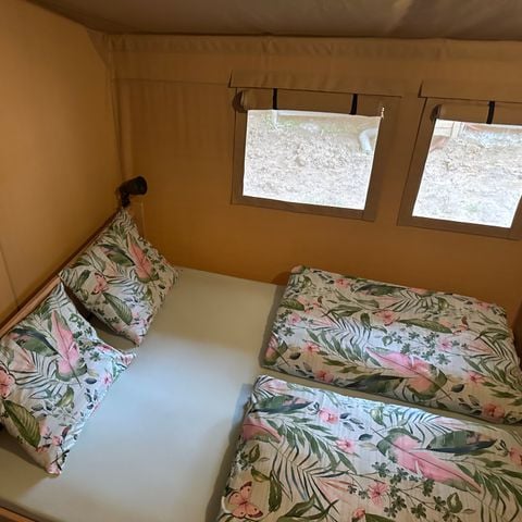 Safaritent 4 personen - incl. sanitair