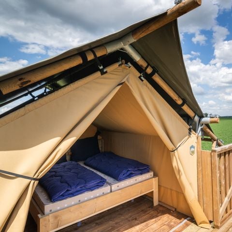 Safaritent 2 personen - incl. sanitair