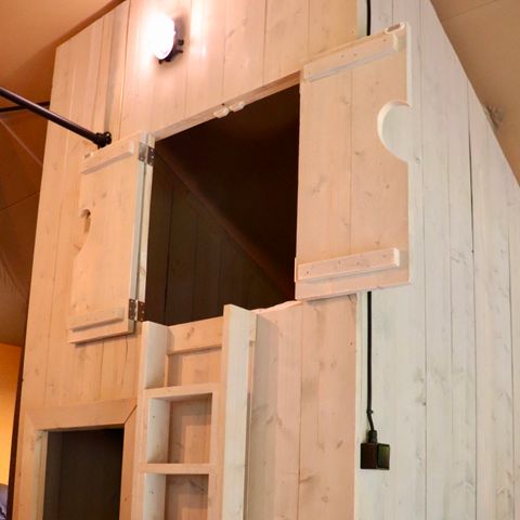 Safaritent 6 personen - incl. sanitair