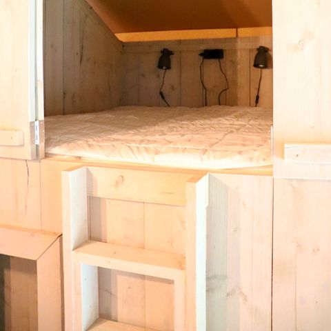 Safaritent 6 personen - incl. sanitair