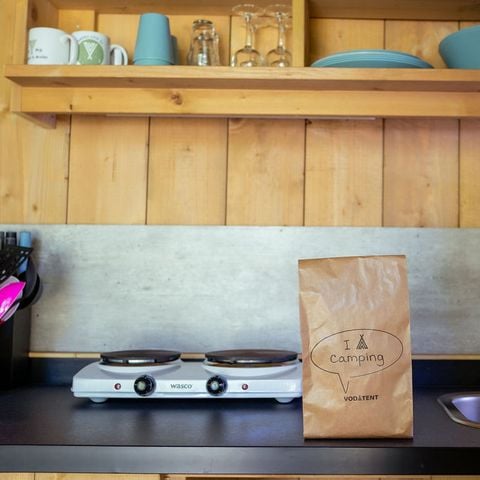 Safaritent 4 personen - incl. sanitair