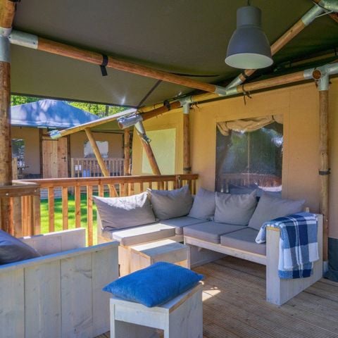 Safaritent 7 personen - incl sanitair