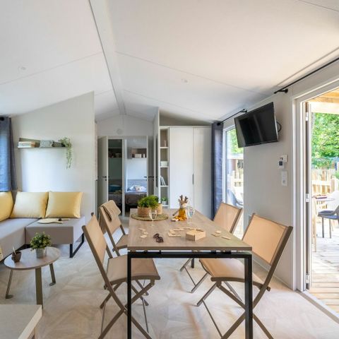 Stacaravan 6 personen - COTTAGE 6p 3ch 2SdB PREMIUM