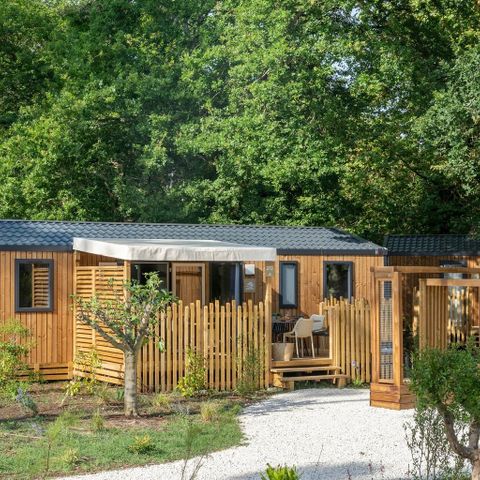 Stacaravan 6 personen - COTTAGE 6p 3ch 2SdB PREMIUM