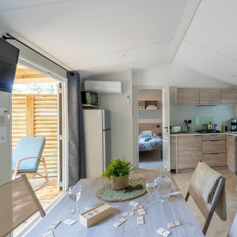 Stacaravan 6 personen - COTTAGE 6p 3ch 2SdB PREMIUM