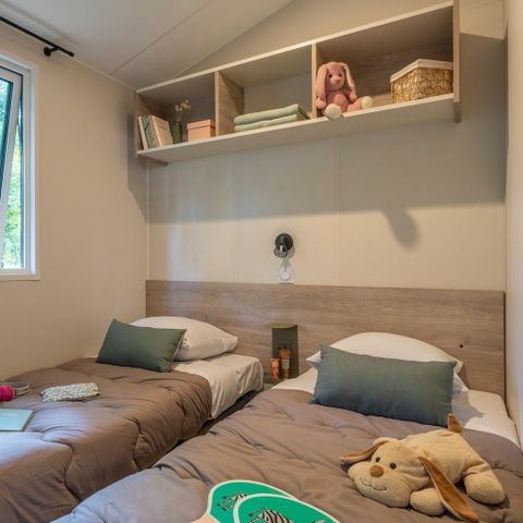 Stacaravan 6 personen - COTTAGE 6p 3ch 2SdB PREMIUM
