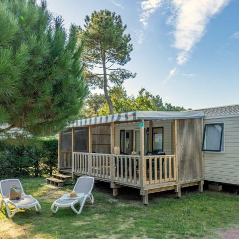 Stacaravan 6 personen - COTTAGE Cordouan 6p 3ch 2SdB ****