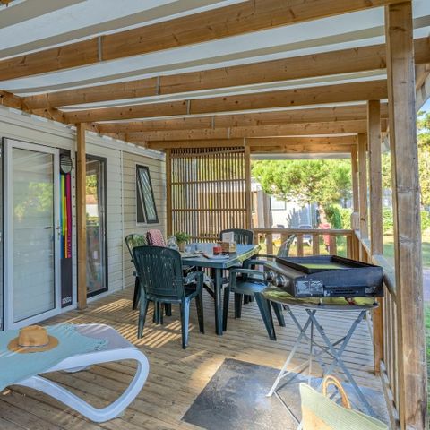 Stacaravan 6 personen - COTTAGE Cordouan 6p 3ch 2SdB ****