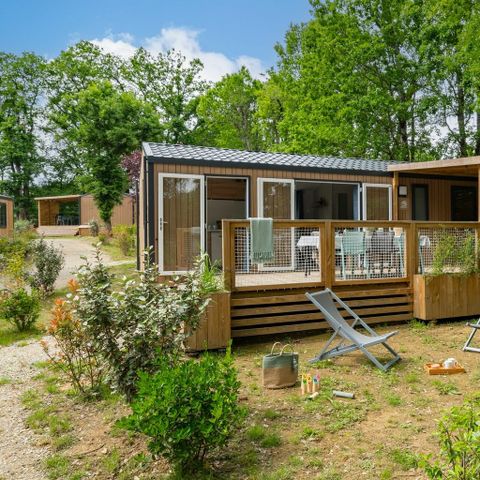 Stacaravan 6 personen - COTTAGE 6p 3ch PREMIUM