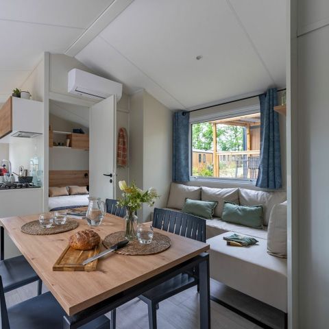 Stacaravan 6 personen - COTTAGE 6p 3ch PREMIUM