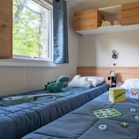 Stacaravan 6 personen - COTTAGE 6p 3ch PREMIUM