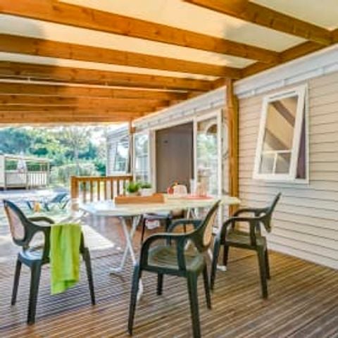Stacaravan 6 personen - Huisje 6p 3ch 2SdB ****