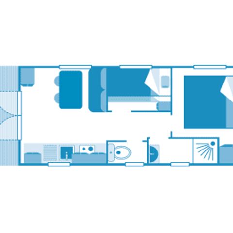 Tiny House 4 personen - Roulotte 4p 2ch