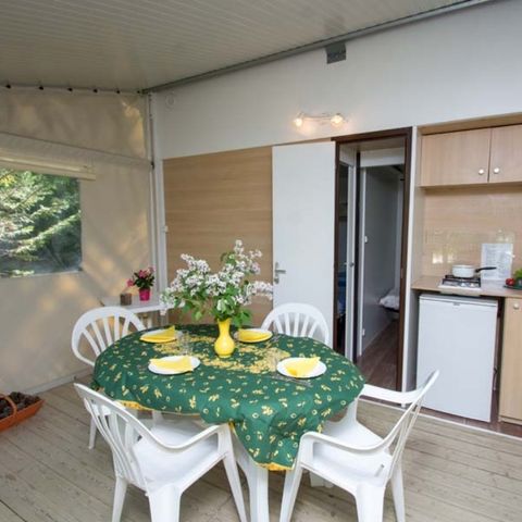 Bungalow 4 personen - Cottage Capucine 4p ZONDER SANITAIR