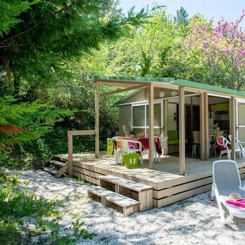 Stacaravan 5 personen - Lavendel Cottage