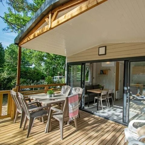 Stacaravan 5 personen - Huisje Provence