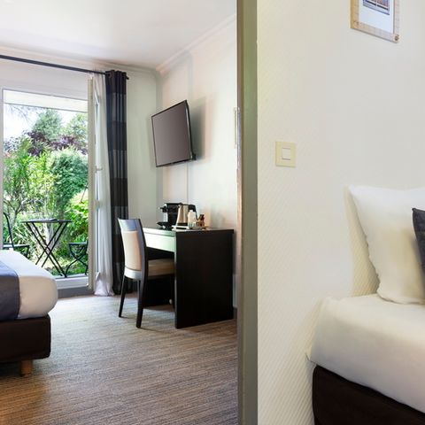 Slaapkamer 3 personen - Klassieke driepersoonskamer