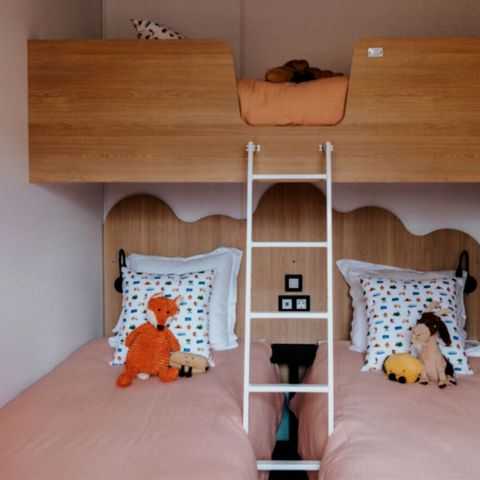Stacaravan 5 personen - Comfort - 2 slaapkamers