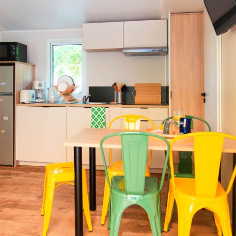Stacaravan 7 personen - Comfort 3 slaapkamers