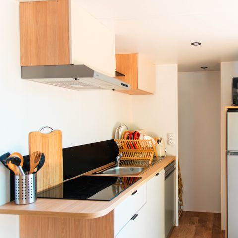 Stacaravan 5 personen - Premium - 2 slaapkamers