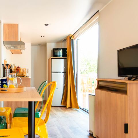 Stacaravan 5 personen - Premium - 2 slaapkamers