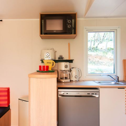 Stacaravan 6 personen - Prestige - 3 slaapkamers
