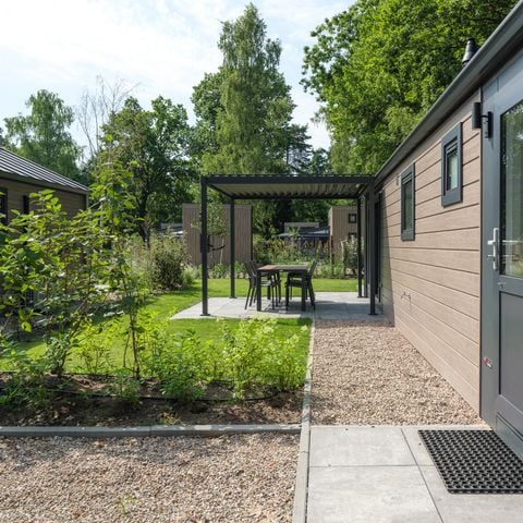 Lodge 6 personen - Doornenburg Lodge Comfort met Hottub & Sauna 