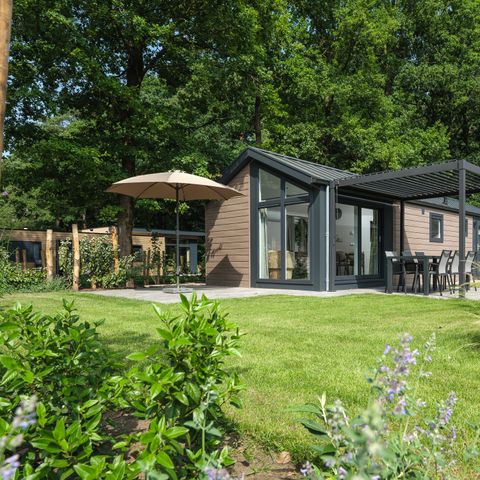 Lodge 6 personen - Doornenburg Lodge Comfort met Hottub