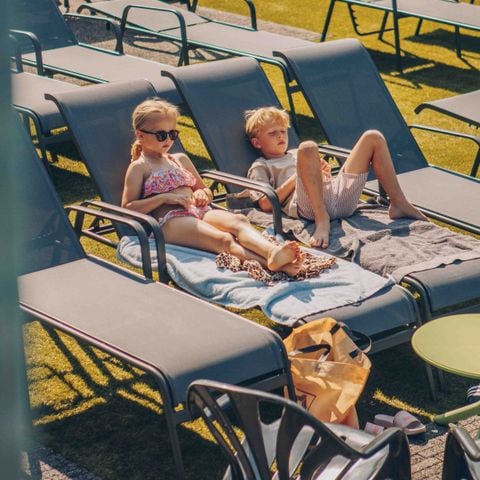 Lodge 5 personen - Loevestein Comfort met Hottub