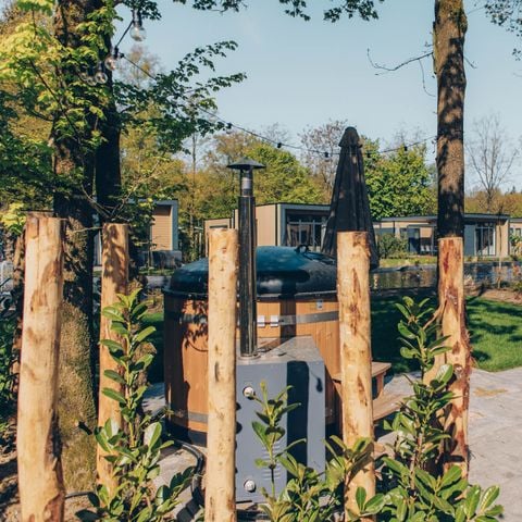 Lodge 5 personen - Loevestein Comfort met Hottub